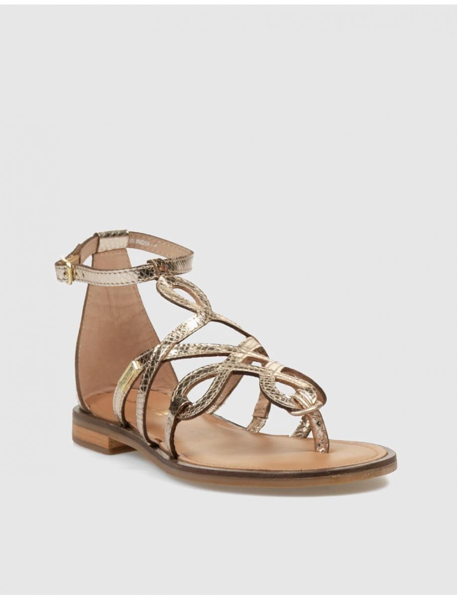 SANDALIA LETROPEZIES HARABESQUE ORO