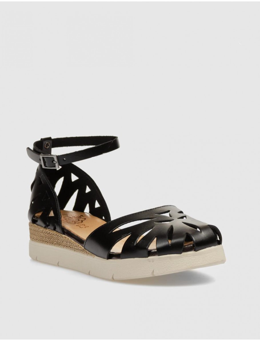 SANDALIA PORRONET 3151 NEGRO
