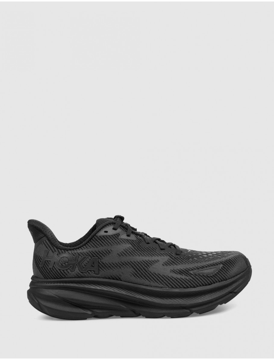 ZAPATILLA HOKA CLIFTON 9 NEGRO
