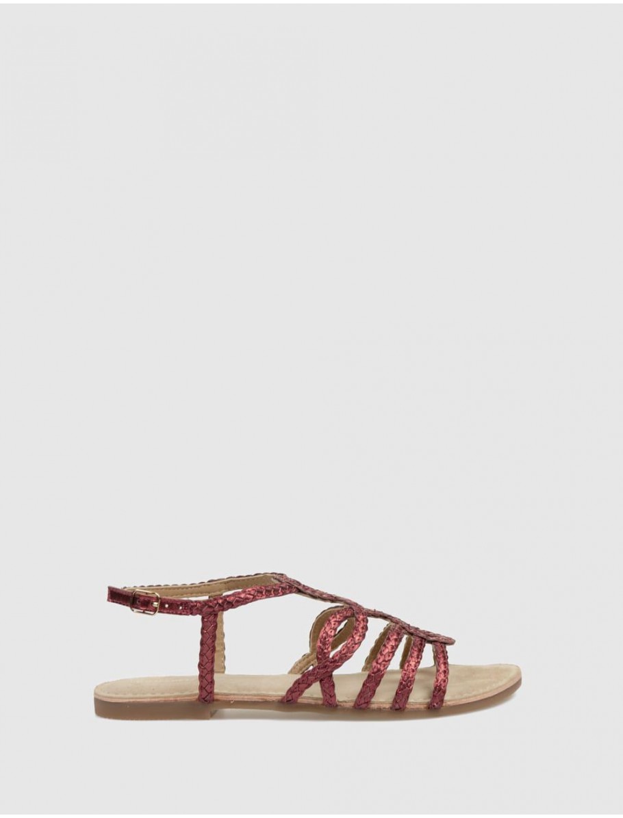 SANDALIA GIOSEPPO YAKIMA BURDEOS