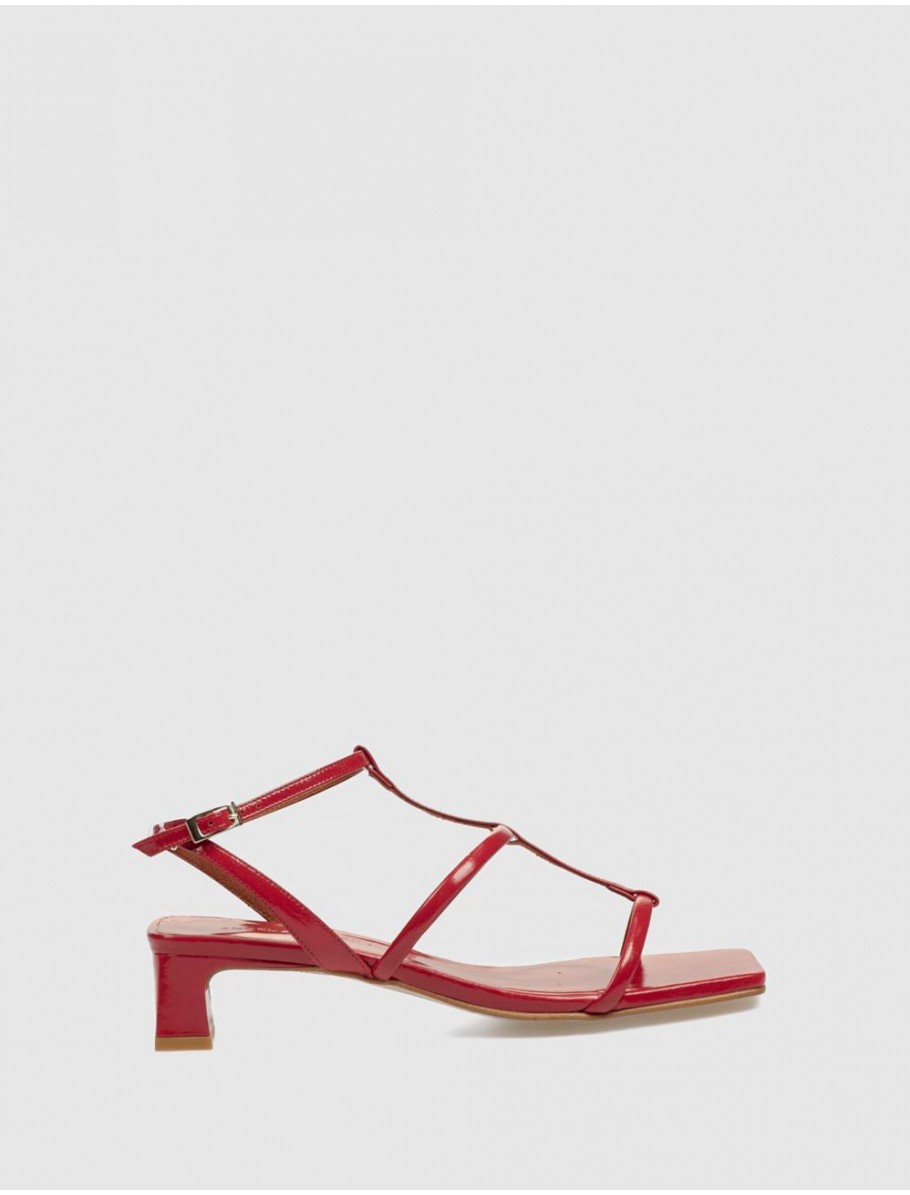 SANDALIA ANGEL ALARCON 25083 ROJO