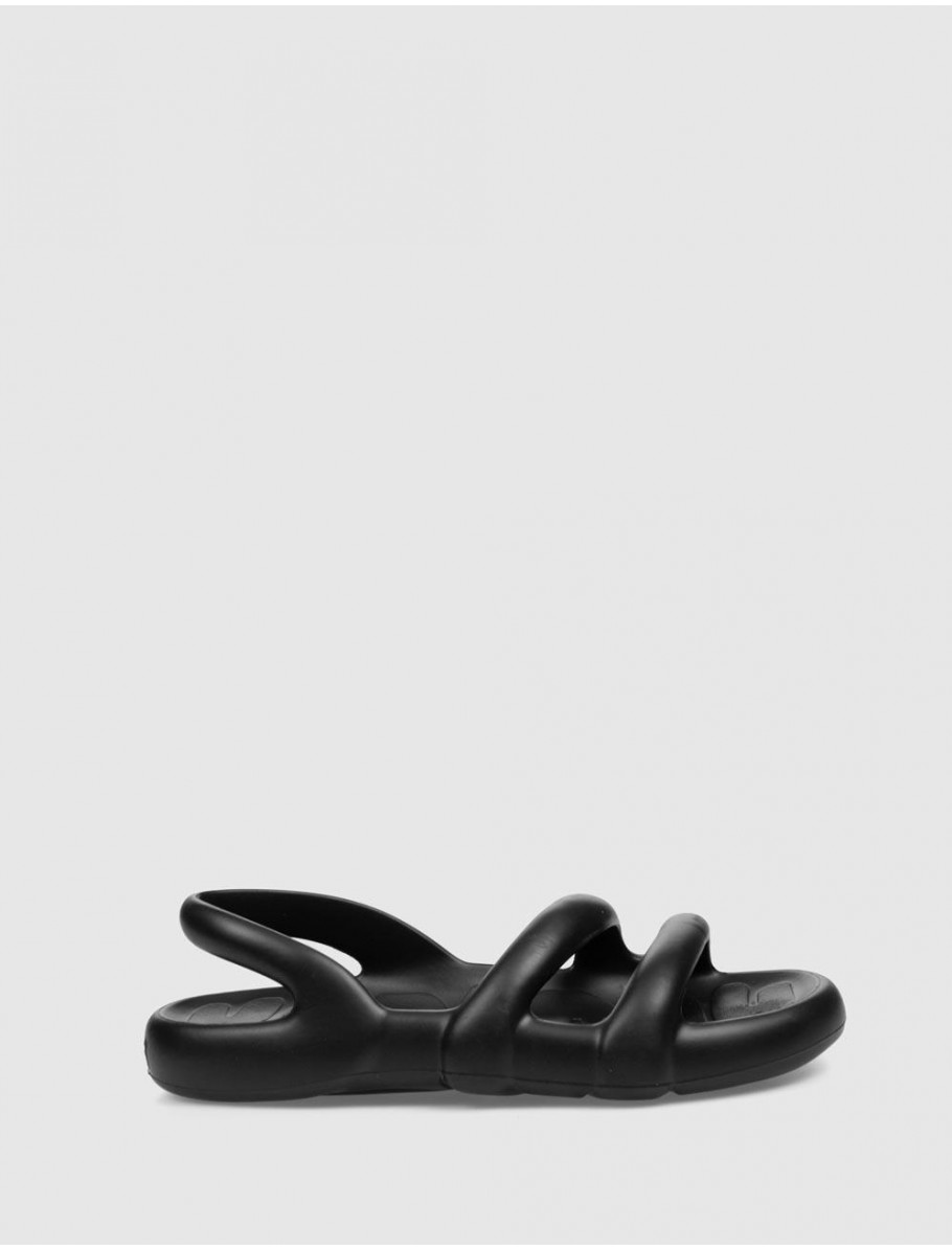 SANDALIA CAMPER KOBARAH FLAT NEGRO