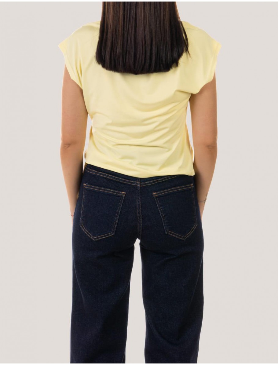 CAMISETA OBVIO FUMI AMARILLO