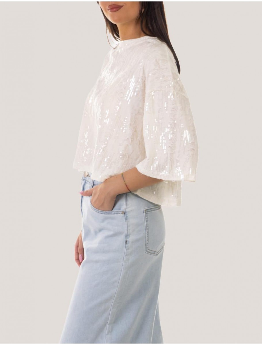 CAMISETA OBVIO HIKARI BLANCO