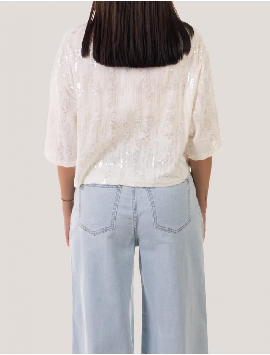 CAMISETA OBVIO HIKARI BLANCO