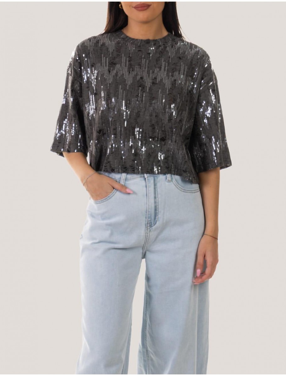 CAMISETA OBVIO HIKARI GRIS