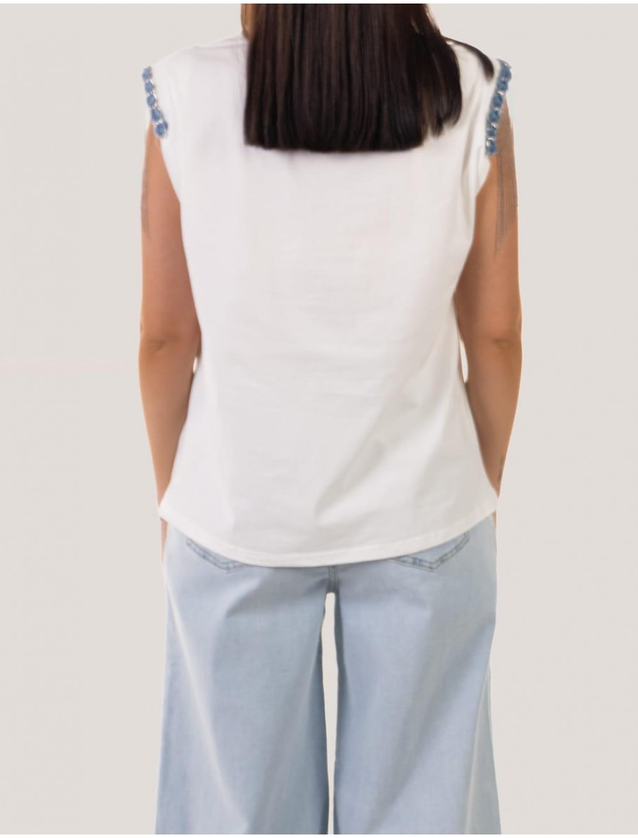 CAMISETA OBVIO NORI BLANCO