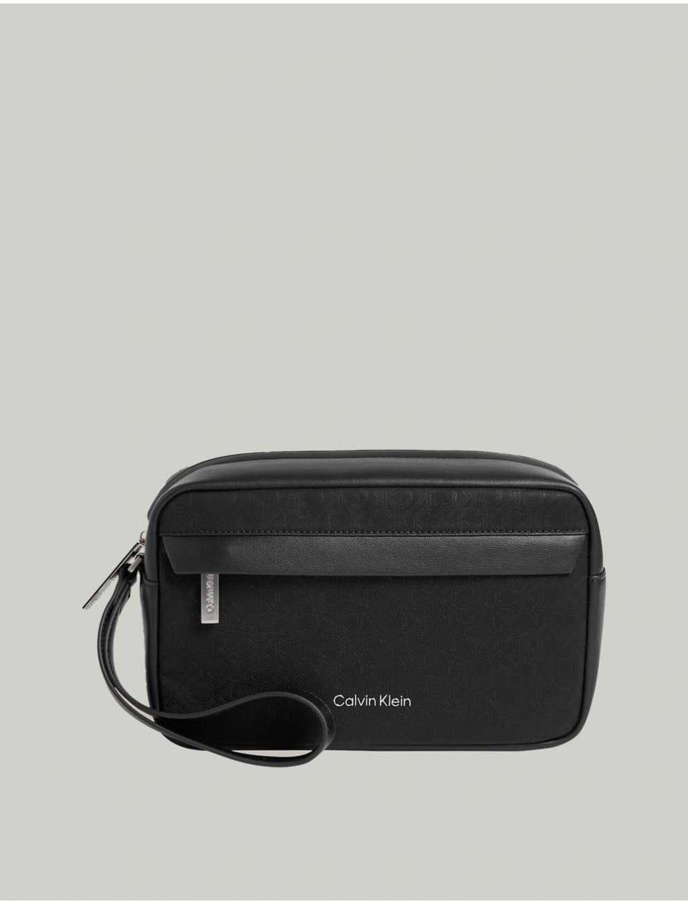 NECESER CALVIN KLEIN CK MUST MONO WASHBAG DOPP KIT NEGRO