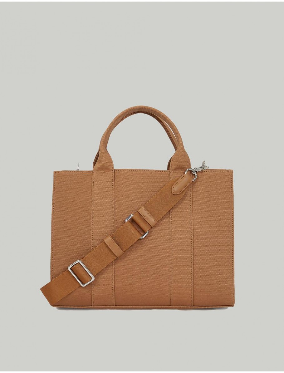 BOLSO KARL LAGERFED RSG SQUARE MEDIUM TOTE MARRoN
