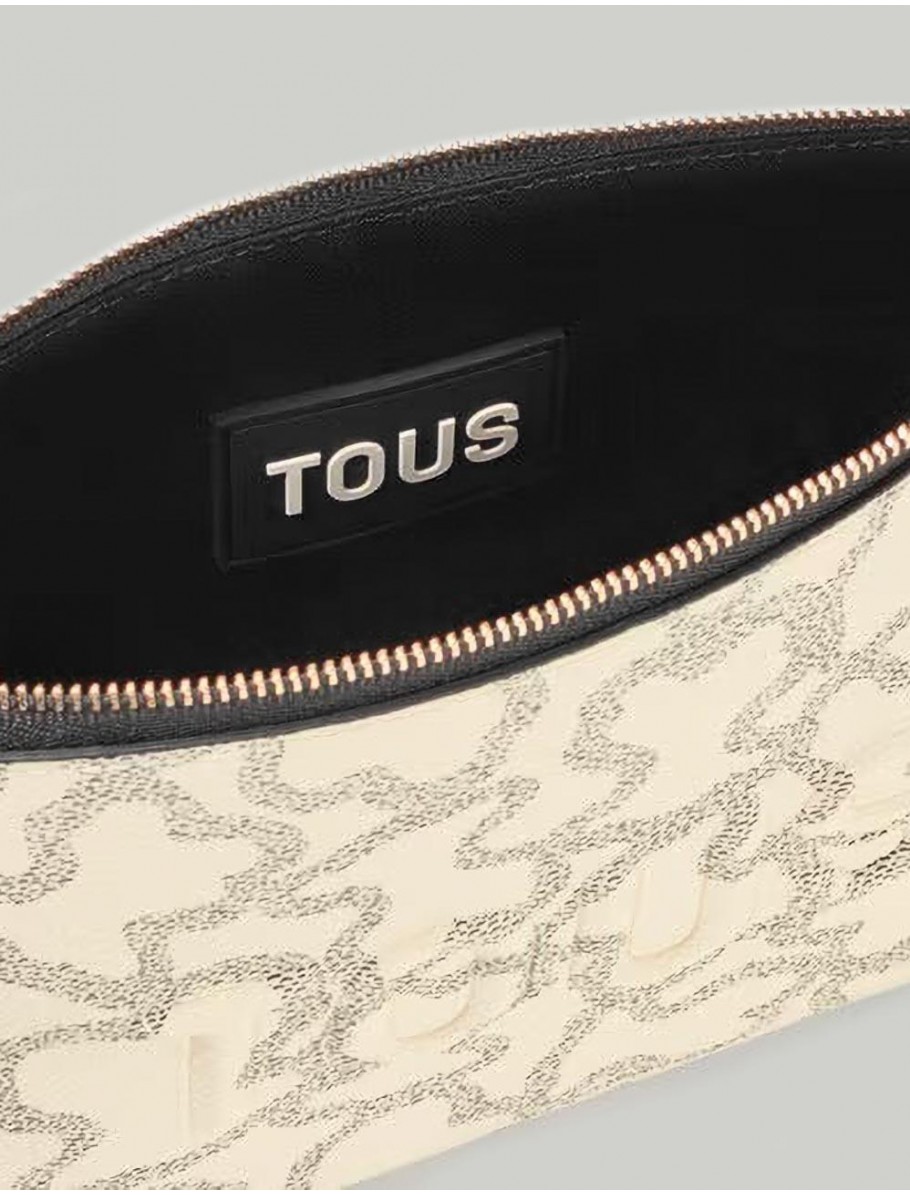 BOLSO TOUS CLUTCH K ICON BEIG
