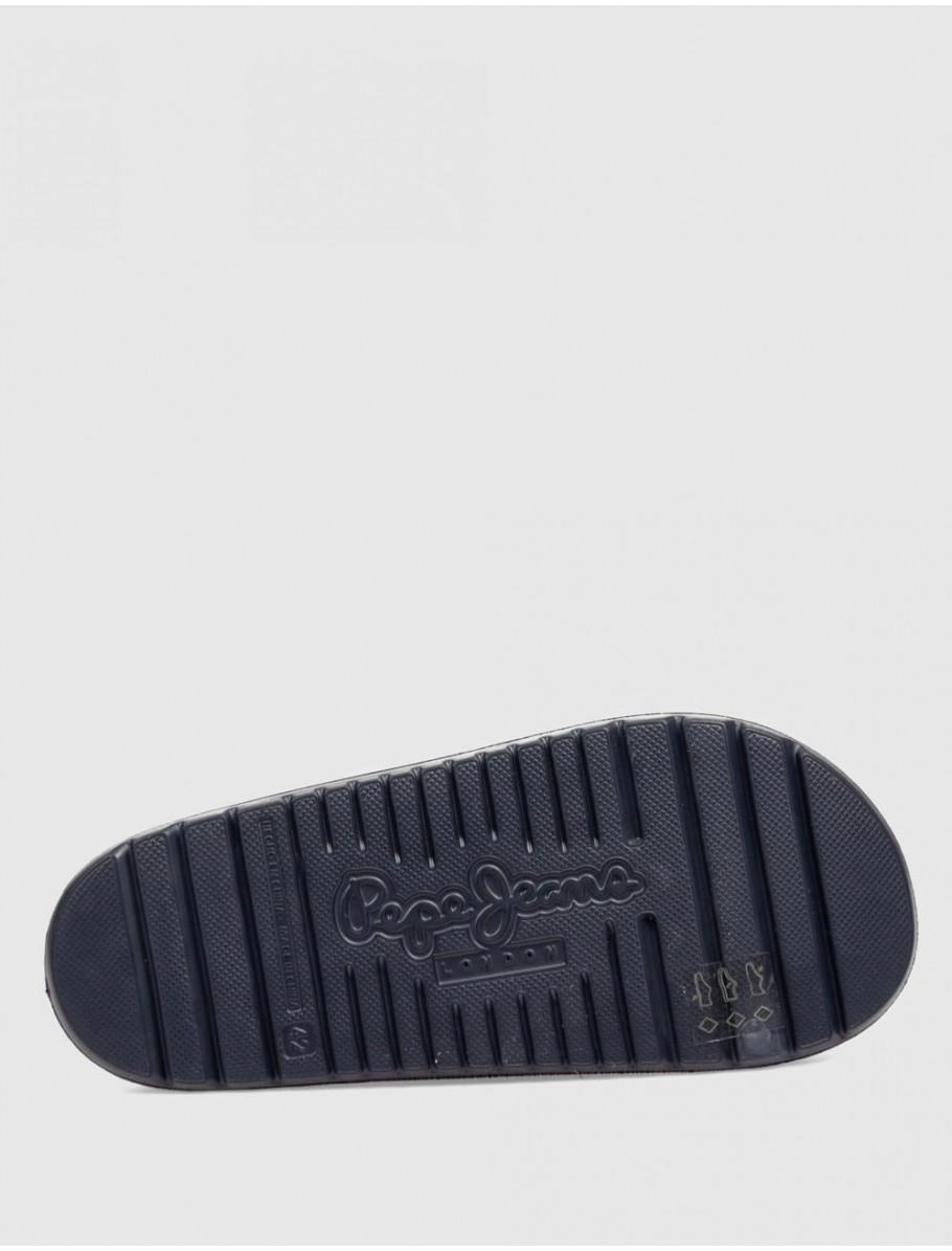 CHANCLA PEPE JEANS BEACH SLIDE MARINO