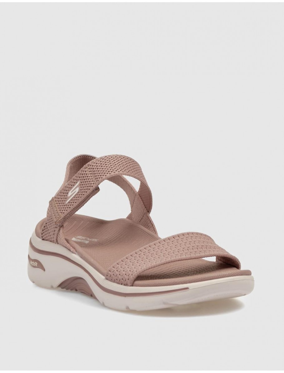 SANDALIA SKECHERS GO WALK ARCH FIT 20 SANDAL ROSA