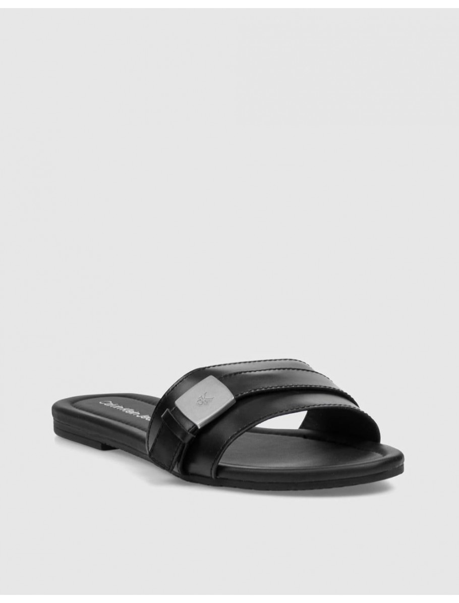 FLAT SANDAL SLIDE HDW