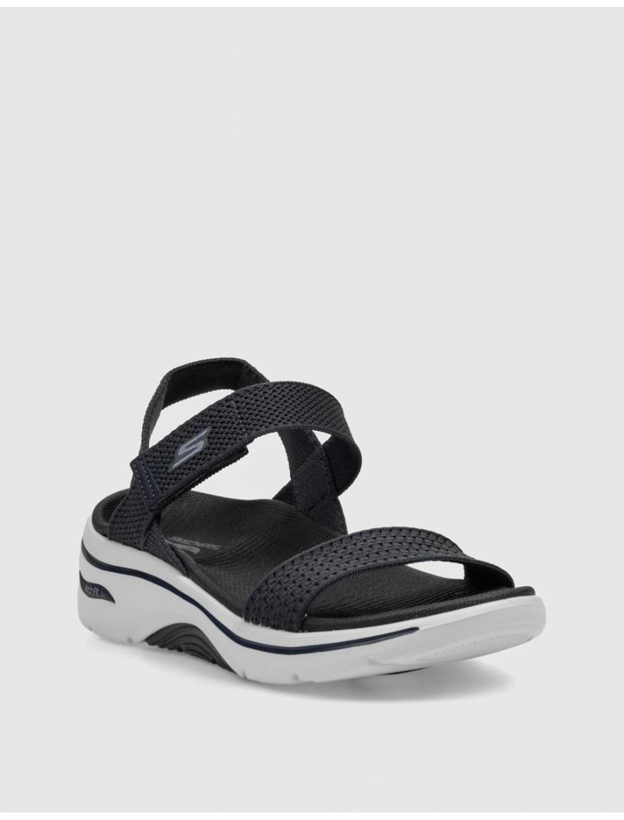 SANDALIA SKECHERS GO WALK ARCH FIT 20 SANDAL MARINO