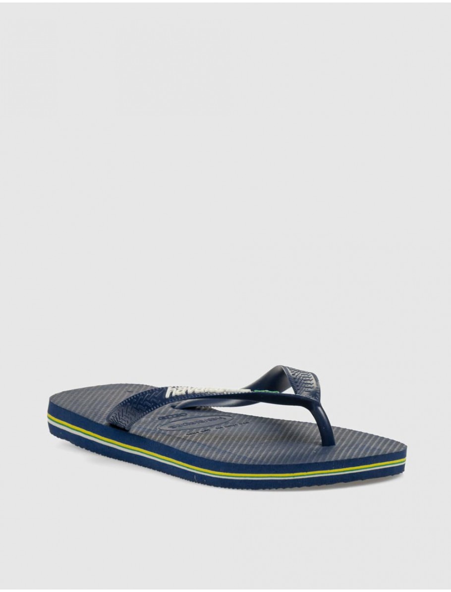 CHANCLA HAVAIANAS BRASIL LOGO AZUL