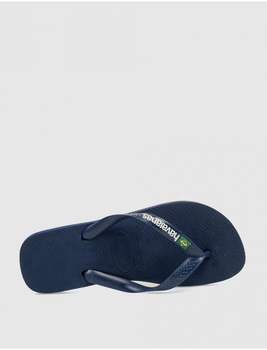 CHANCLA HAVAIANAS BRASIL LOGO AZUL