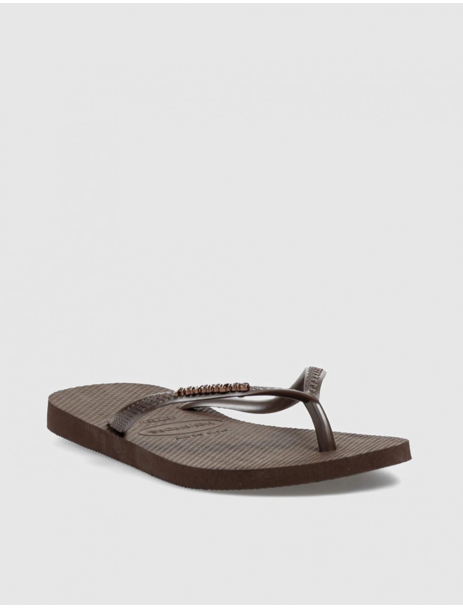 CHANCLA HAVAIANAS SLIM MARRoN