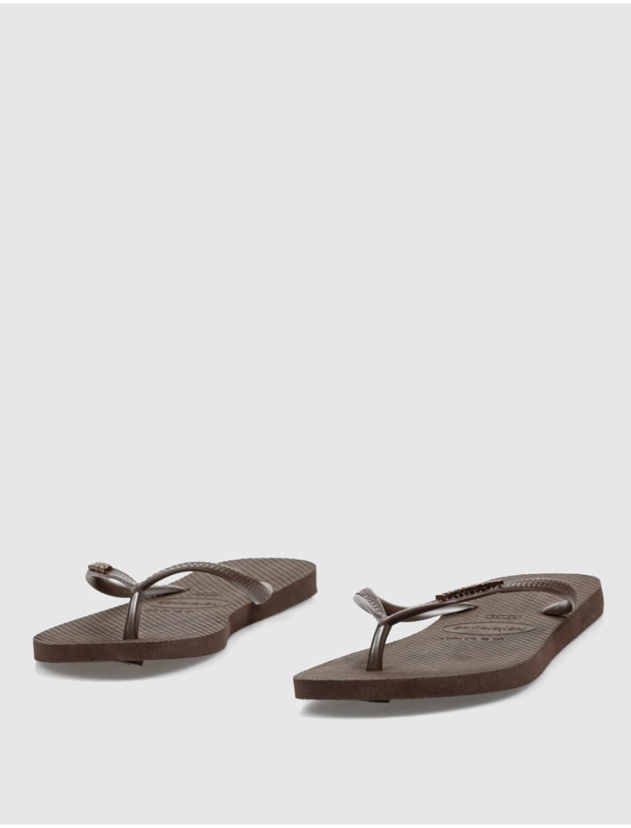 CHANCLA HAVAIANAS SLIM MARRoN