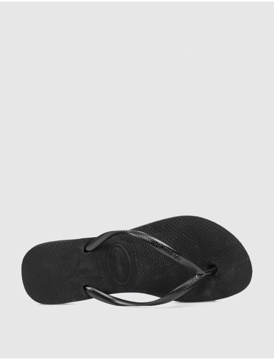 CHANCLA HAVAIANAS SLIM NEGRO