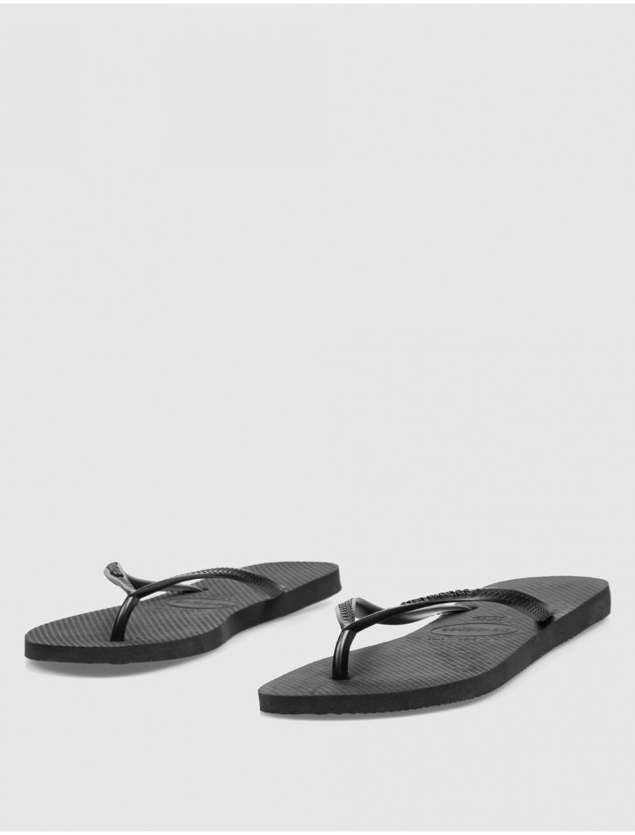 CHANCLA HAVAIANAS SLIM NEGRO