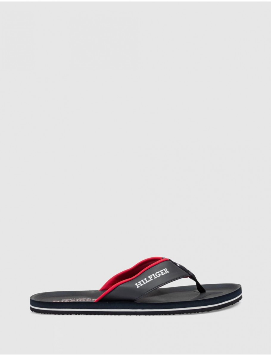 CHANCLA TOMMY HILFIGER PADDED COMFORT HILFIGER B MARINO