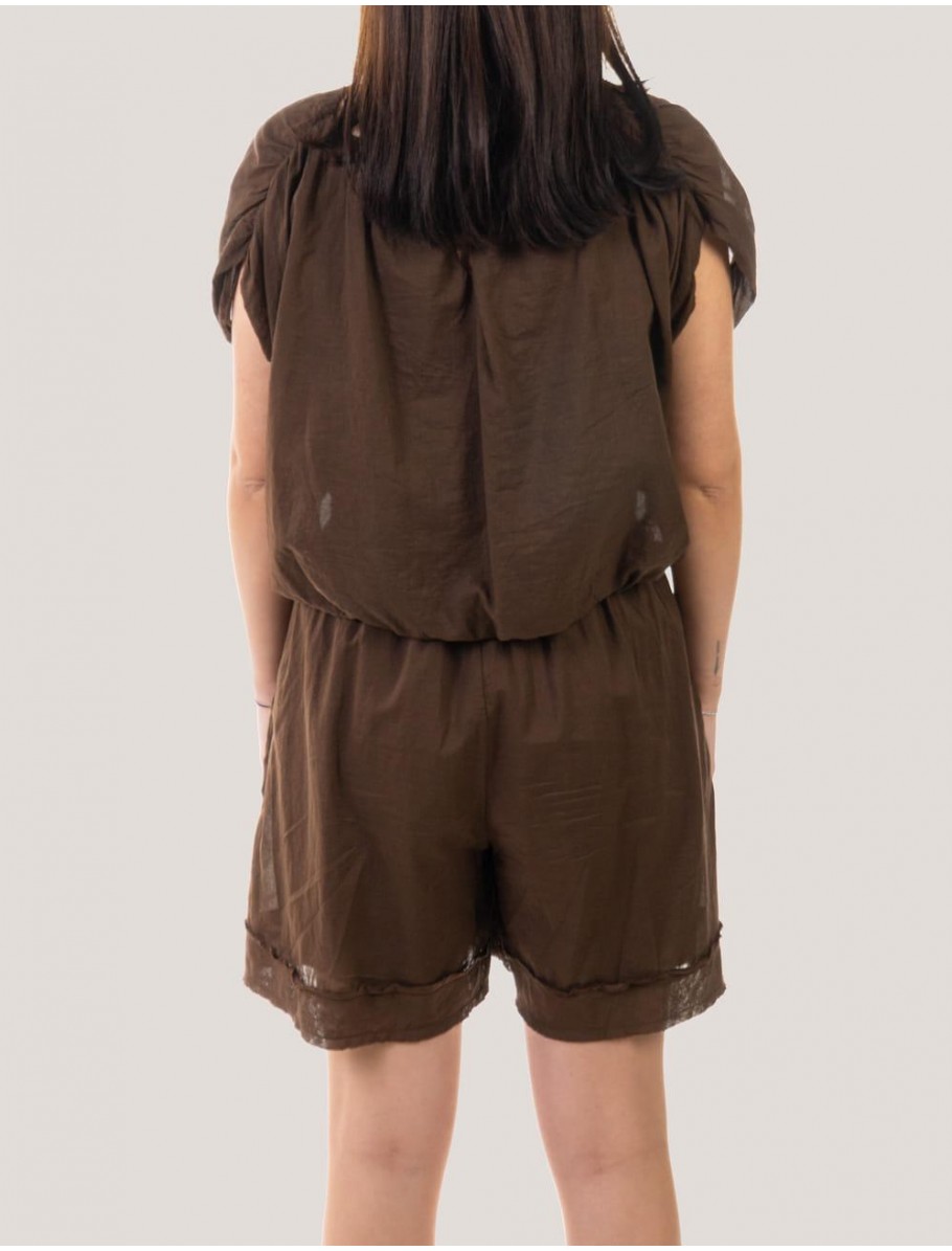 CAMISETA OBVIO LARA MARRoN