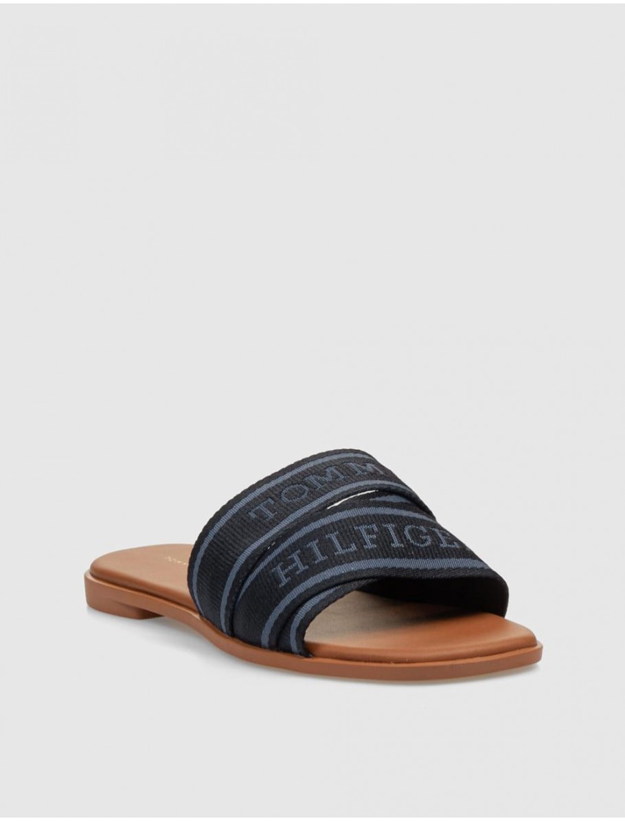 TOMMY HILFIGER WEBBING MULE