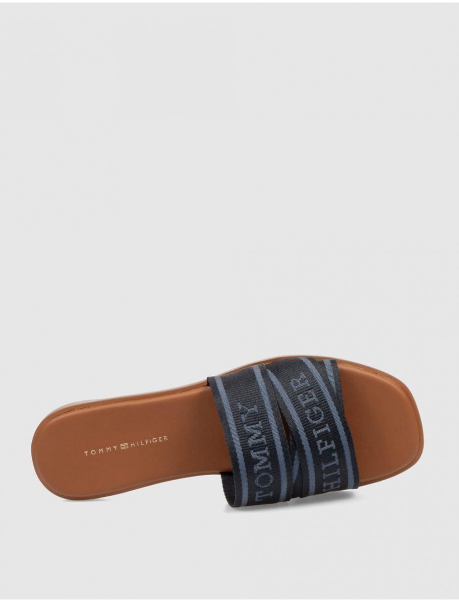 TOMMY HILFIGER WEBBING MULE