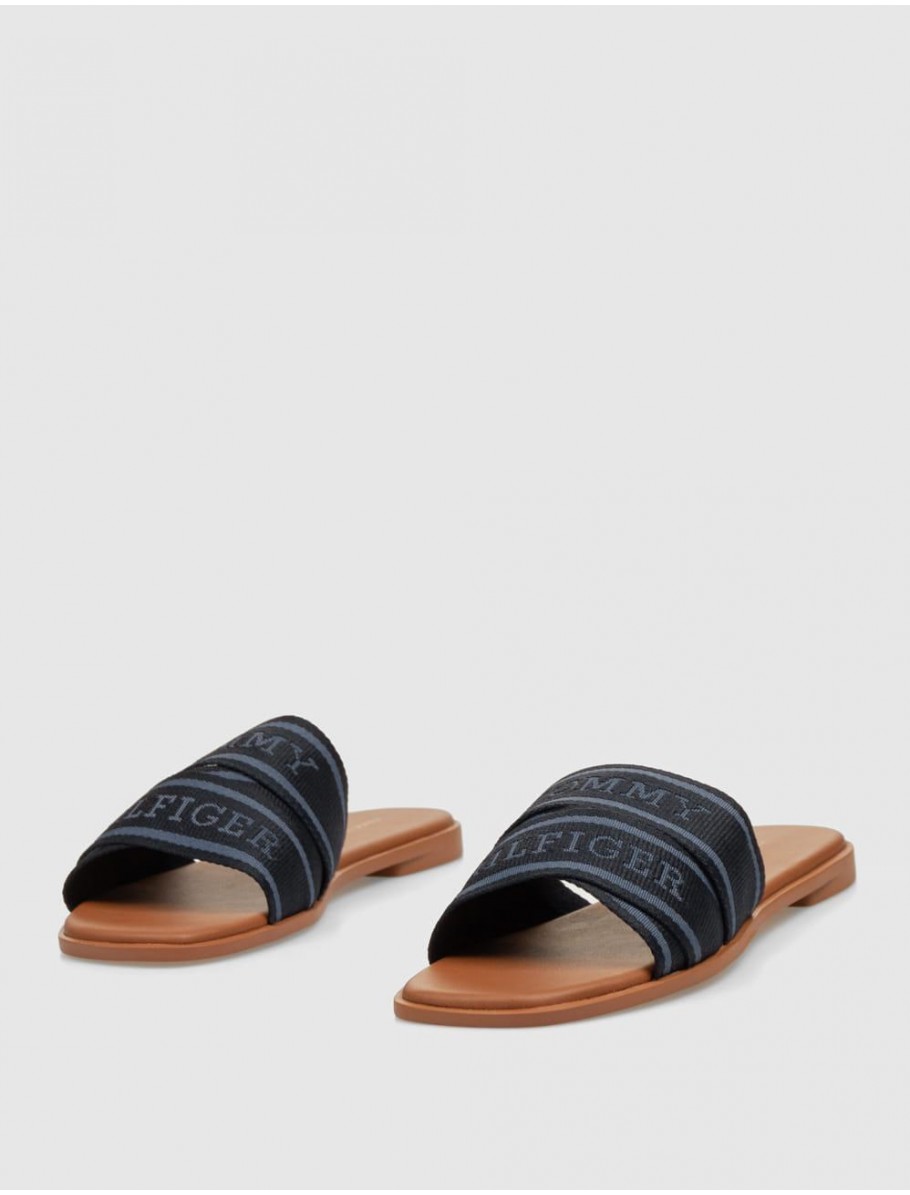 TOMMY HILFIGER WEBBING MULE