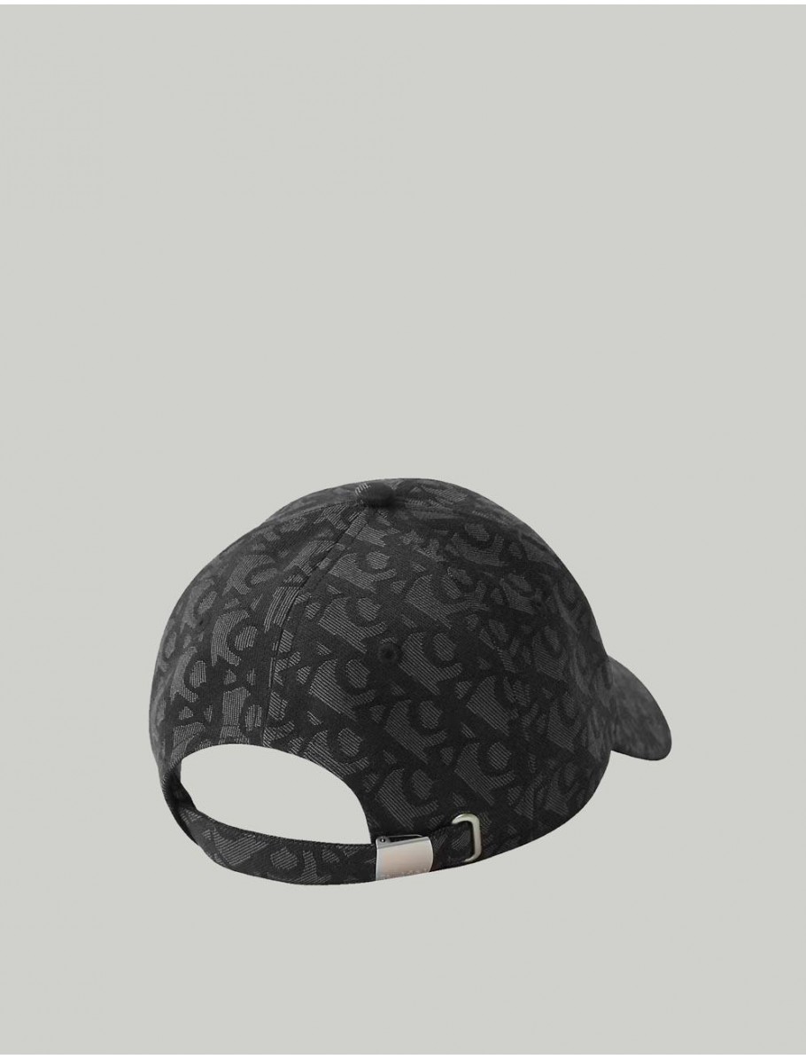 GORRA CALVIN KLEIN AOP 6 PANEL BASEBALL CAP NEGRO