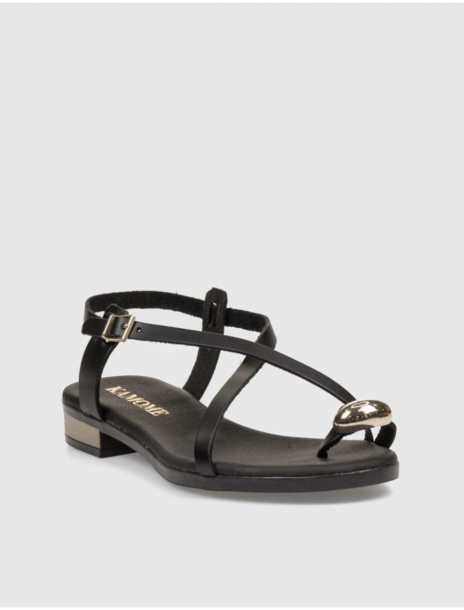SANDALIA KAMOME ASHANTI NEGRO