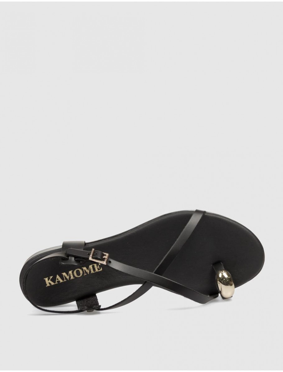 SANDALIA KAMOME ASHANTI NEGRO