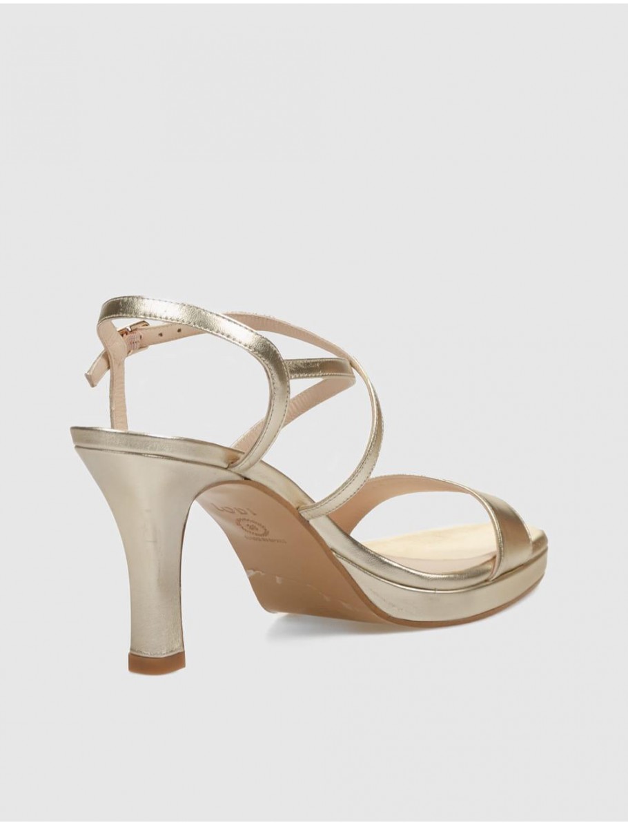 SANDALIA LODI LESERA PLATINO