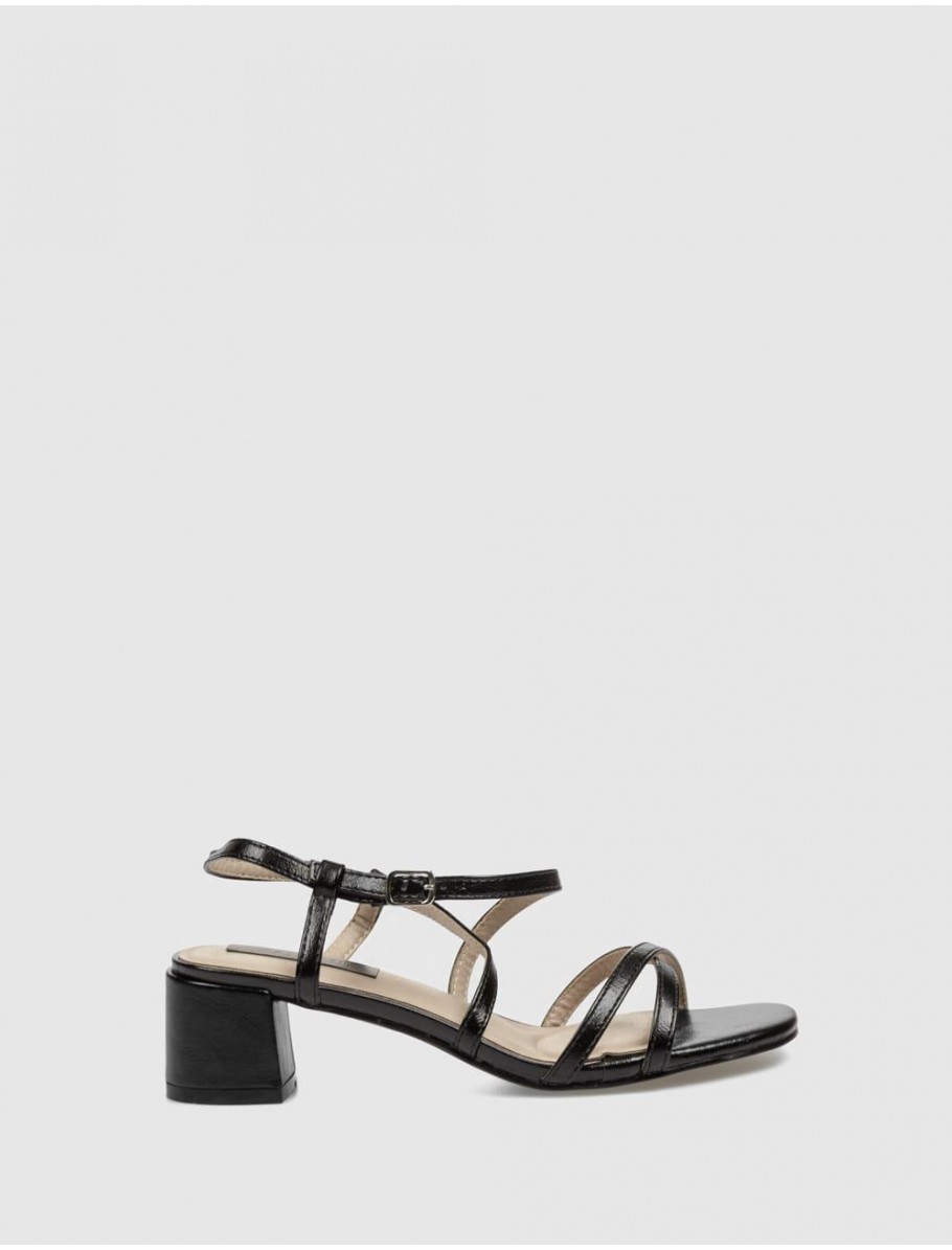 SANDALIA KAMOME TRENDS NALA NEGRO