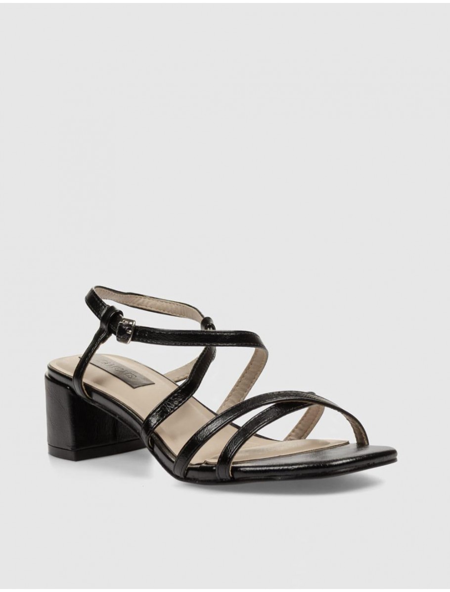 SANDALIA KAMOME TRENDS NALA NEGRO