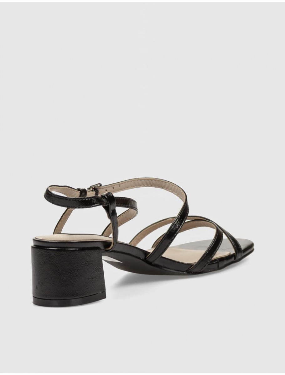 SANDALIA KAMOME TRENDS NALA NEGRO