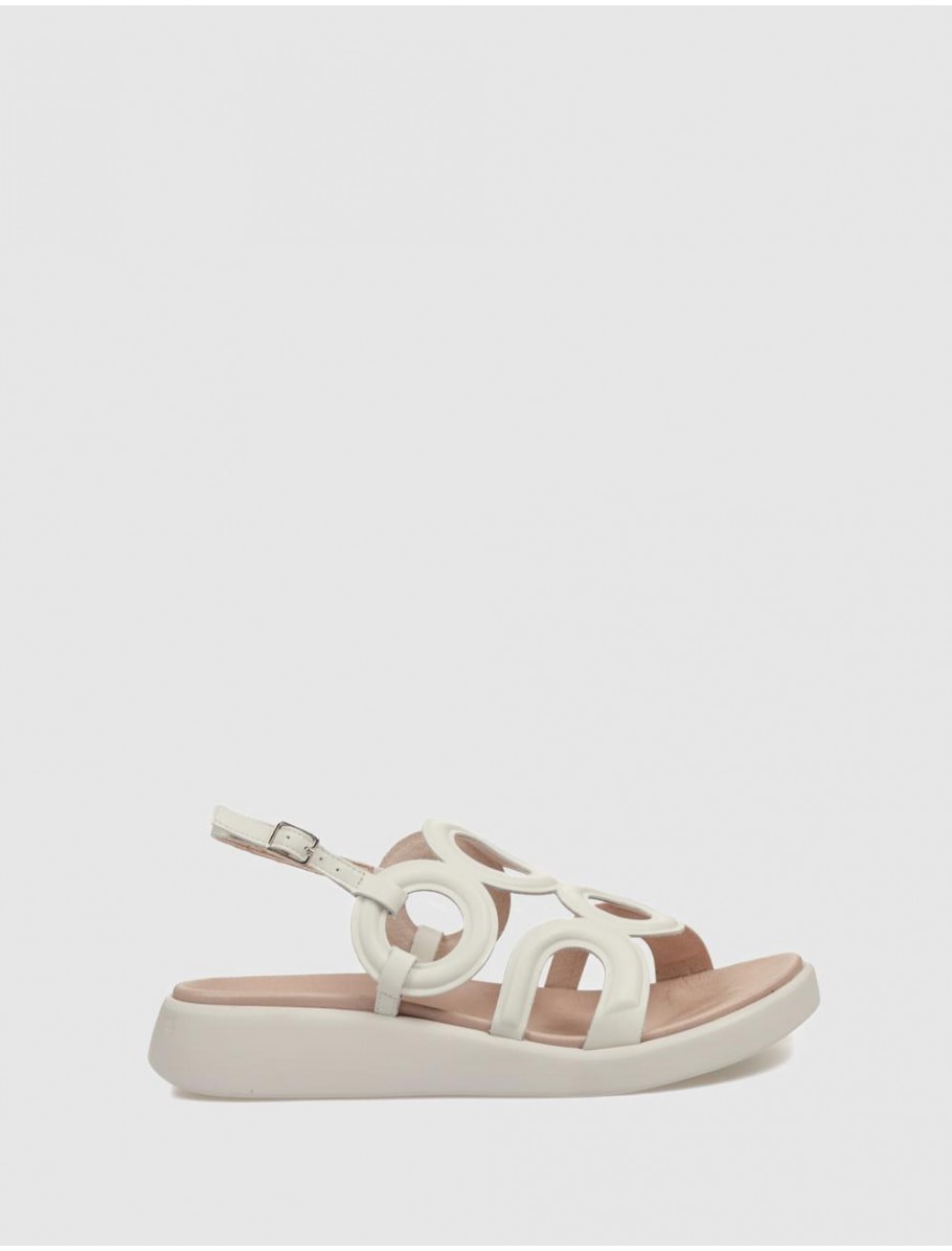 SANDALIA WONDERS C 6533 BEIG