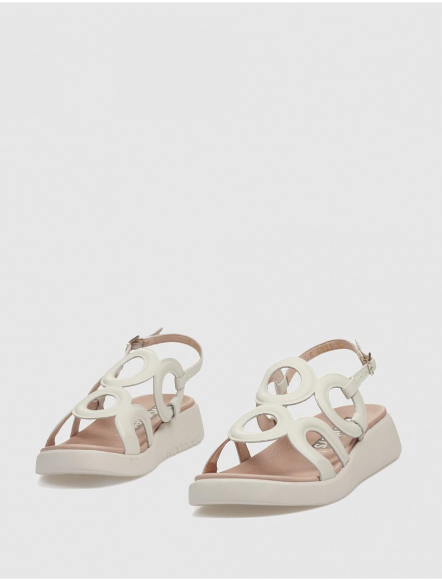 SANDALIA WONDERS C 6533 BEIG