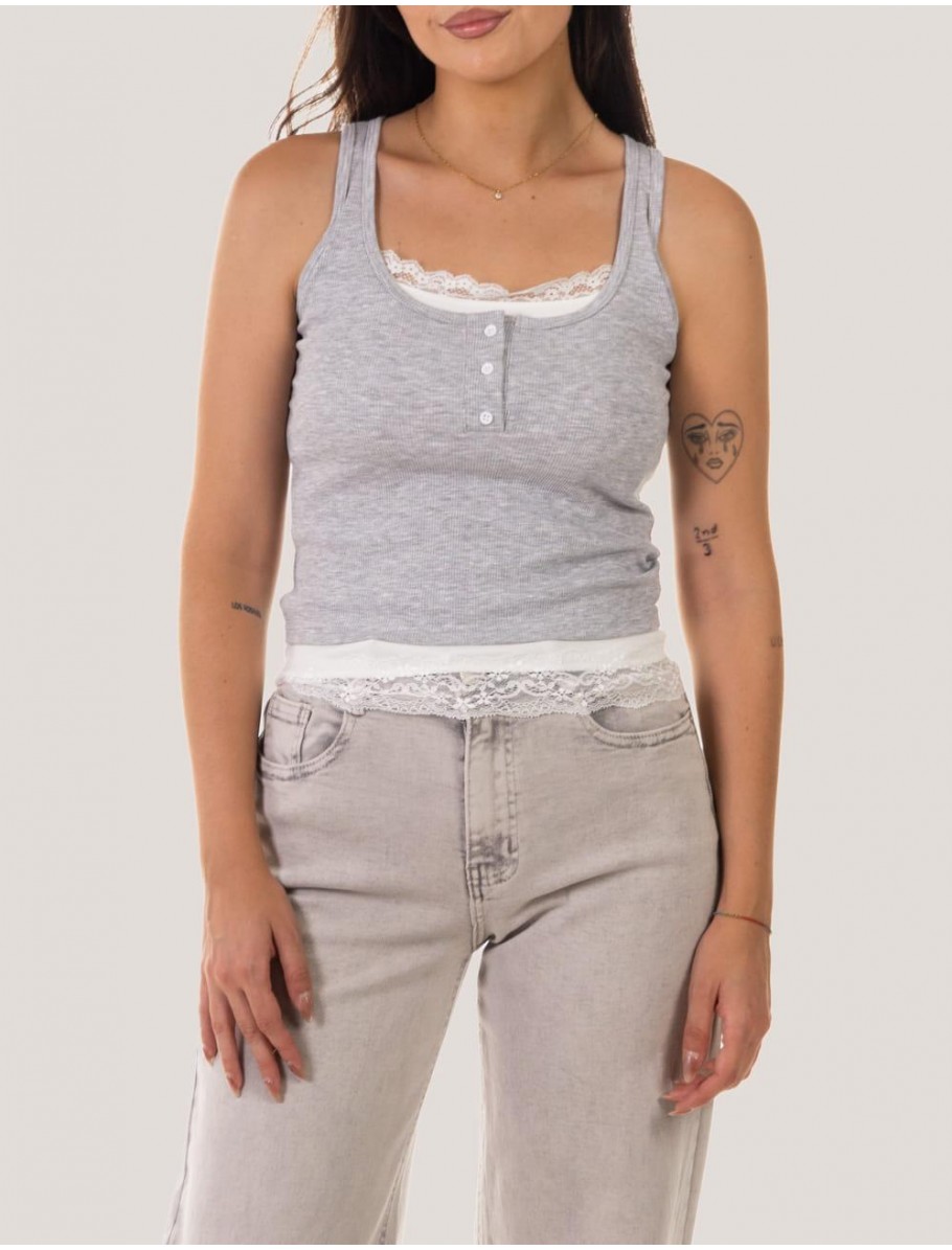 CAMISETA OBVIO SHIRO GRIS
