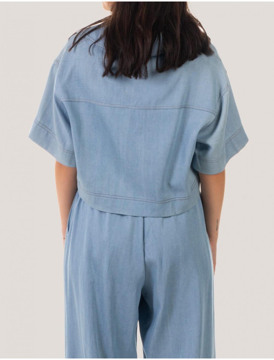 BLUSA OBVIO XIAN AZUL