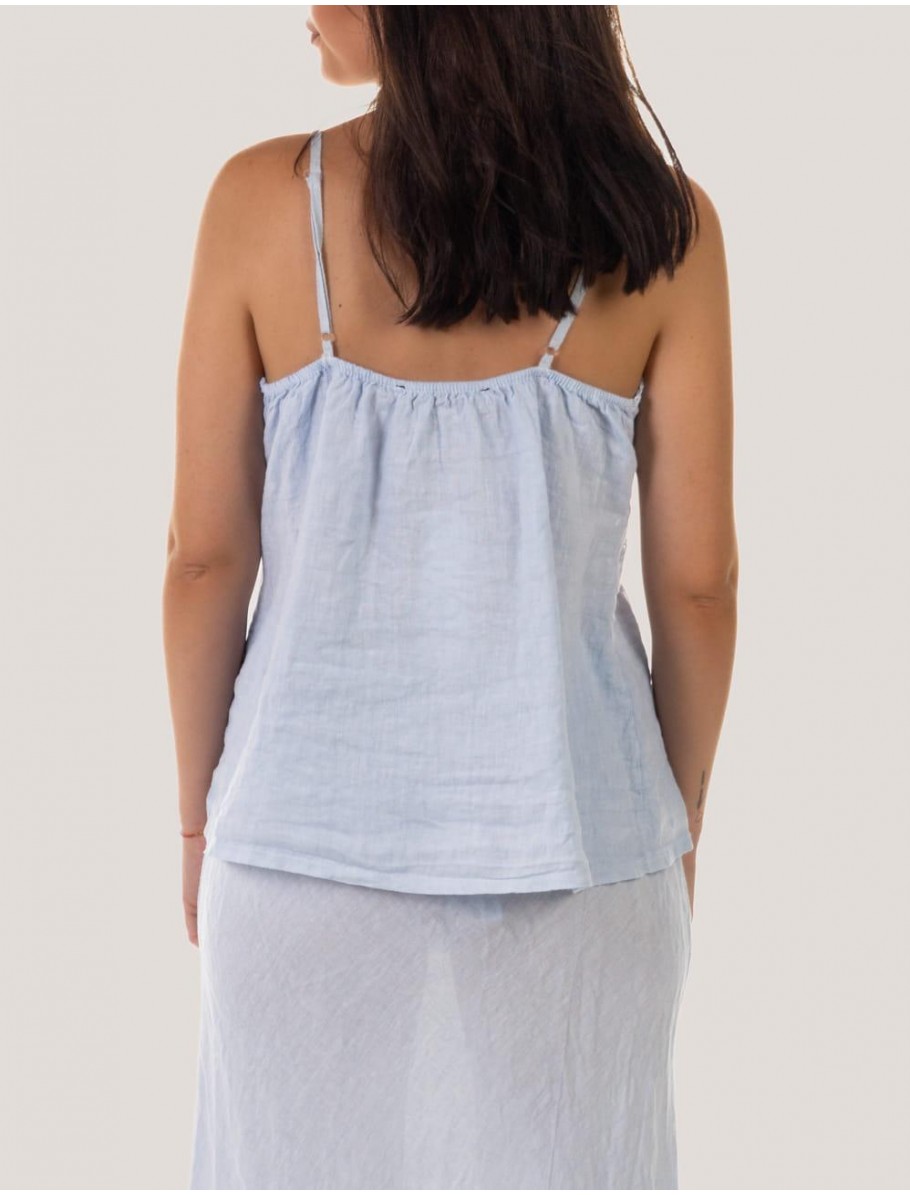 BLUSA OBVIO MINIA AZUL