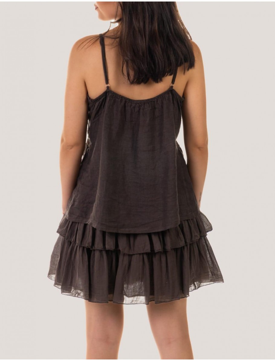 BLUSA OBVIO MINIA MARRoN