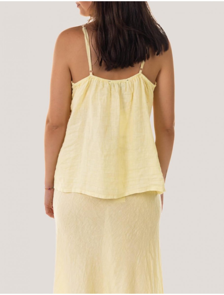 BLUSA OBVIO 23339 MINIA AMARILLO
