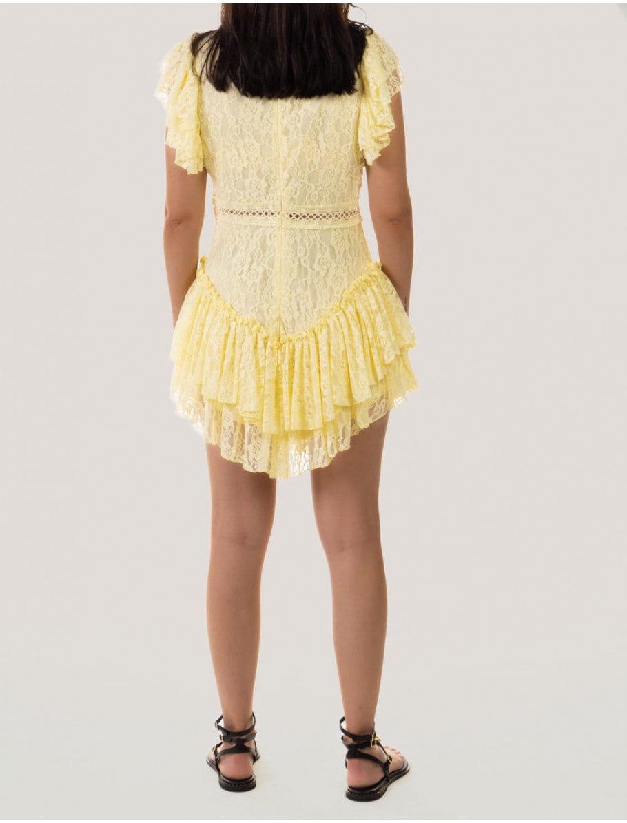 VESTIDO OBVIO AIRAS AMARILLO