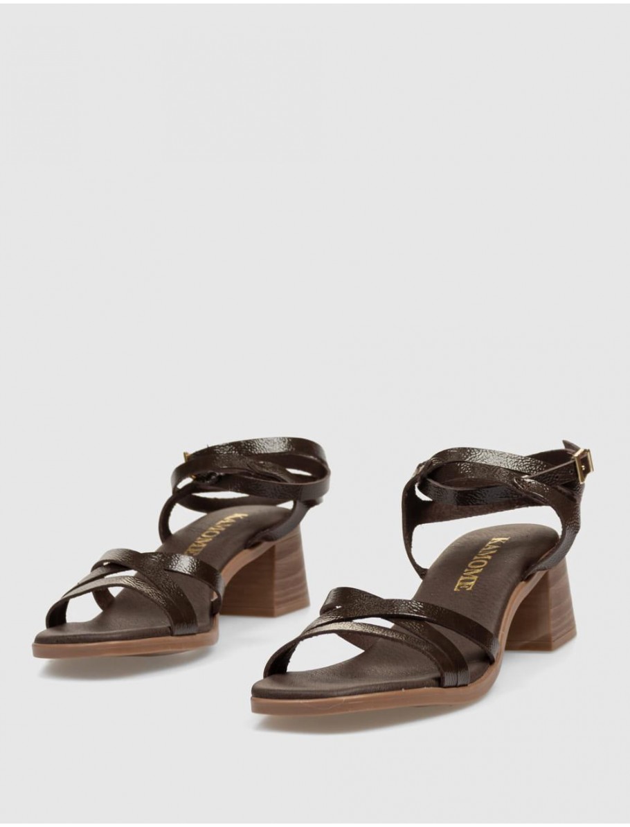 SANDALIA KAMOME TASYA MARRoN