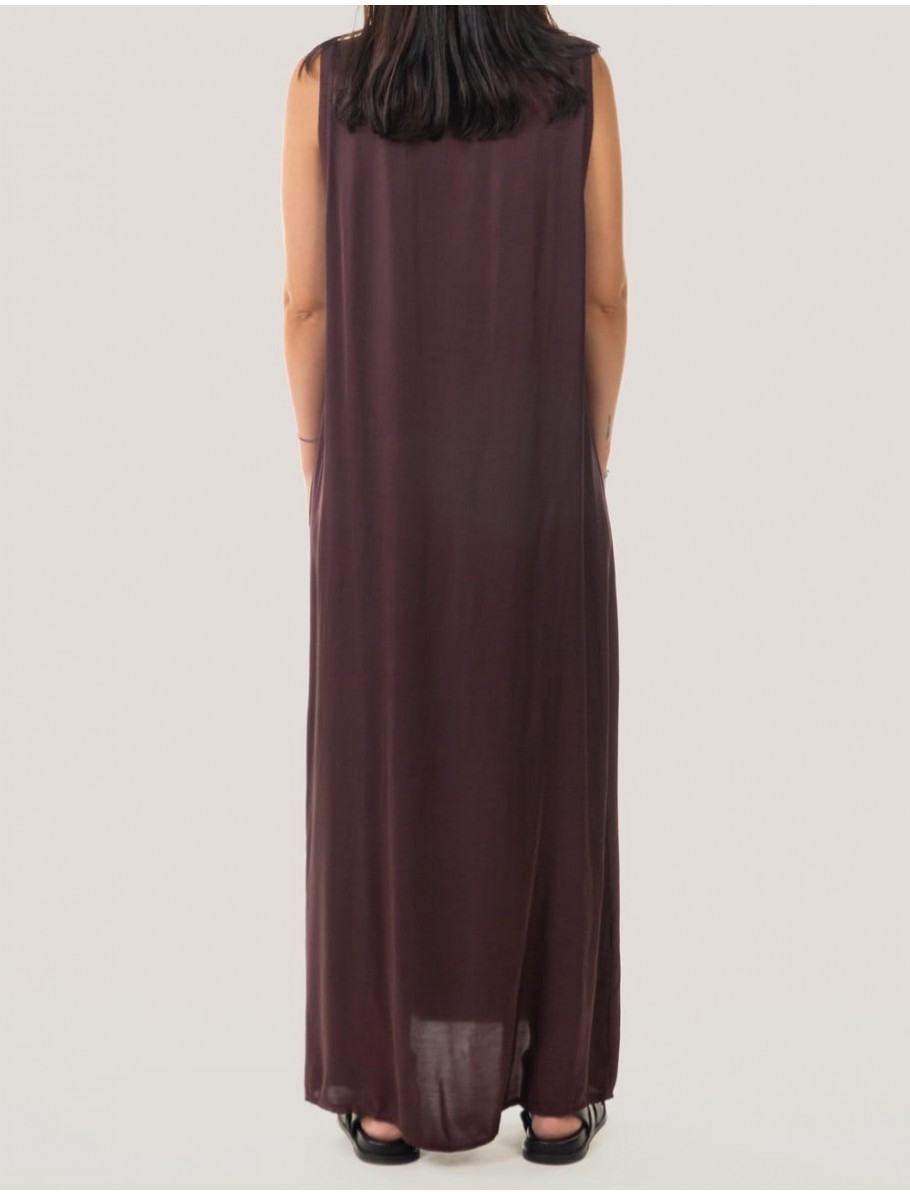 VESTIDO OBVIO SALETA BURDEOS