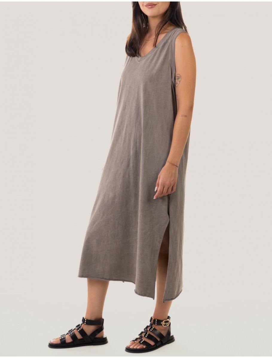 VESTIDO OBVIO NOELA TAUPE