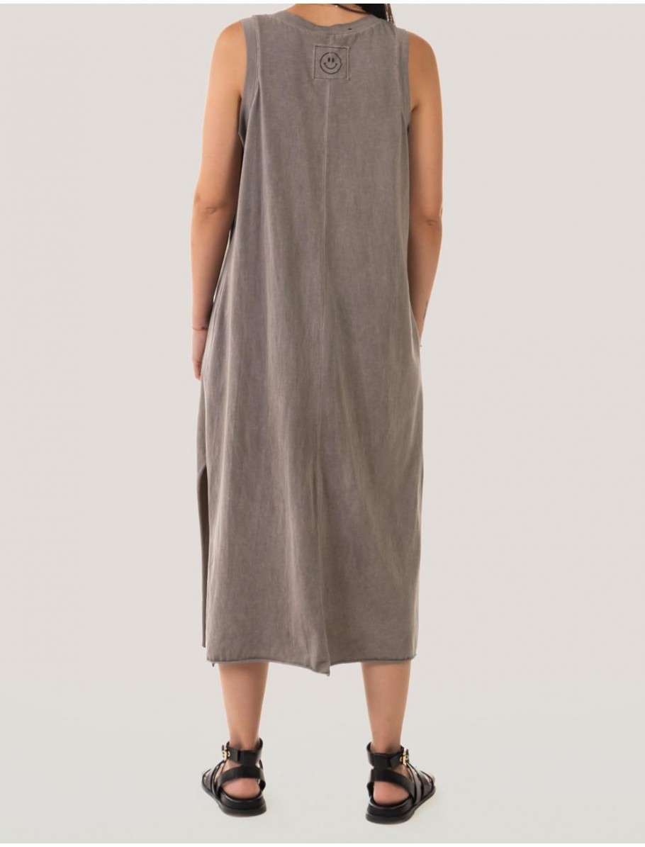 VESTIDO OBVIO NOELA TAUPE