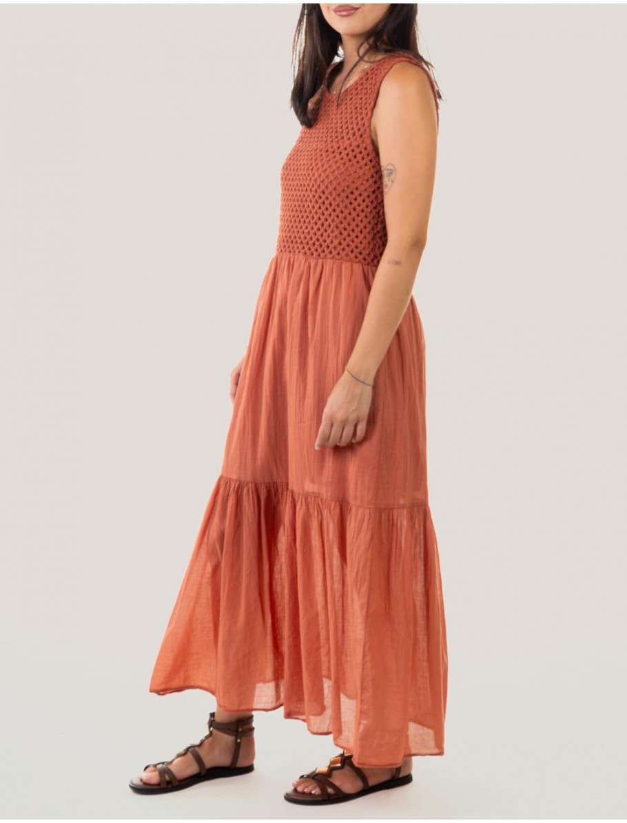 VESTIDO OBVIO BERNA ROJO