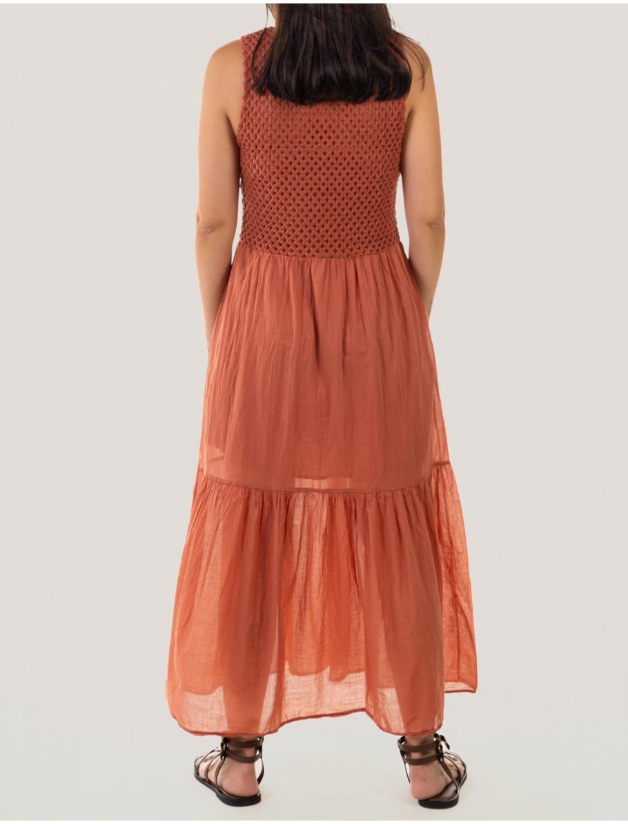 VESTIDO OBVIO BERNA ROJO